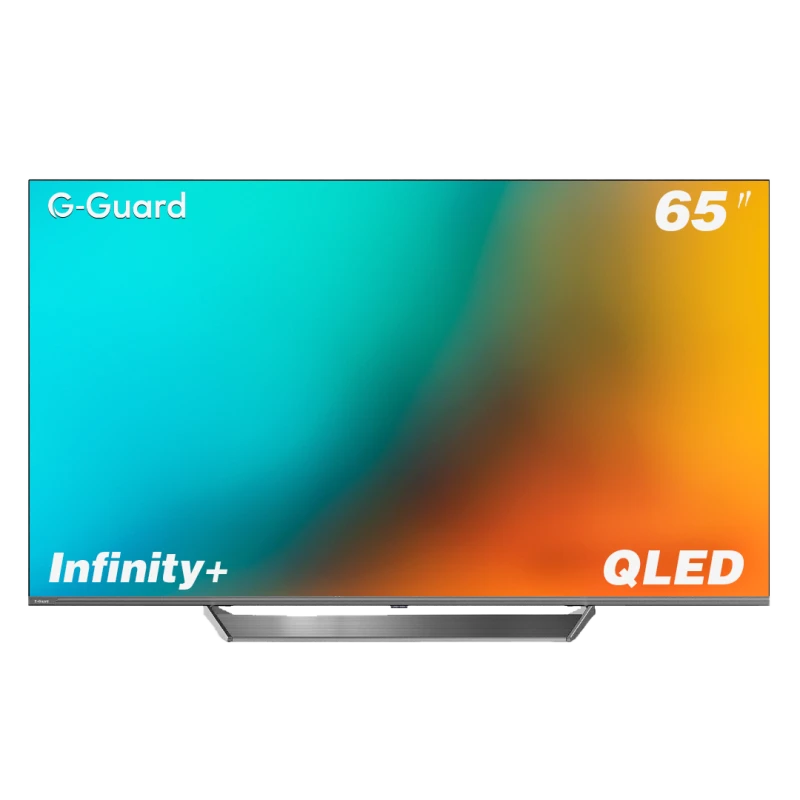 G-Guard Infinity+ 65 Inch 4K QLED Google TV, Frameless Design, HDR10+, Smart TV - G-Guard
